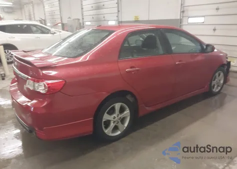 2011 Toyota Corolla S z USA, uszkodzony, nr VIN 2T1BU4EE4BC536161